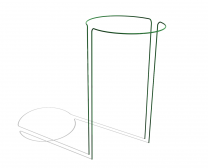Опора проволочная 75×35 см