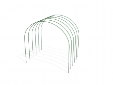 Дуга для парника 2.2м, 6 штук